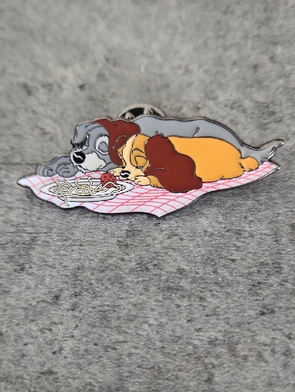 Loungefly Disney Lady & Tramp Picnic Enamel Pin - Picture 2 of 3